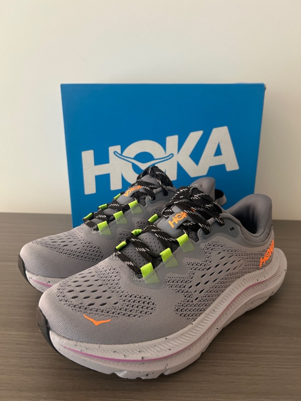 Hoka Gray Running Shoes